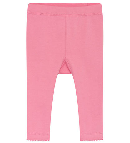 Hust and Claire Leggings - Laline - Pink-a-Boo w. Bow