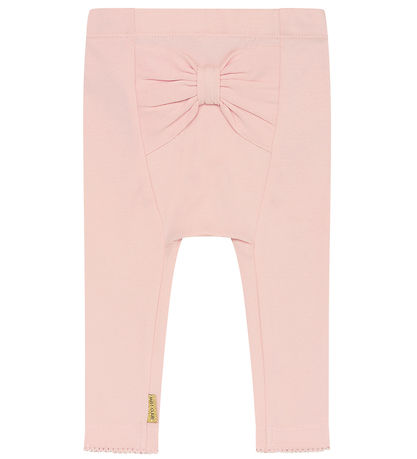 Hust and Claire Leggings - Laline - Icy Pink w. Bow