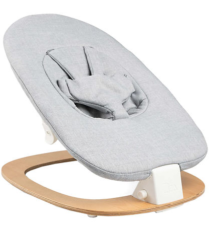 Ziza SlantChair - 63x47x40 cm - Vanilla/Natural