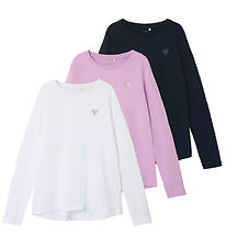 Blouse Name It - Noos - 3 Pack - NkfVioline - Bleu Foncé/Rose/Bl Blouse Name It - Noos - 3 Pack - NkfVioline - Bleu Foncé/Rose/Bl