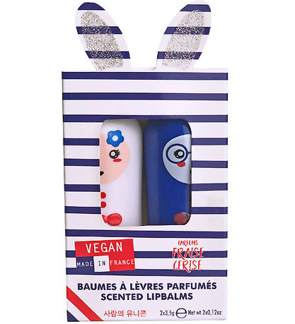 Inuwet Lapple balms - 2-Pack - Paris - Strawberry/Cherry