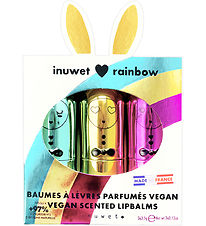 Inuwet Lip balms - 3-Pack - Rainbow - CupCake/Cheesecake/Milksh
