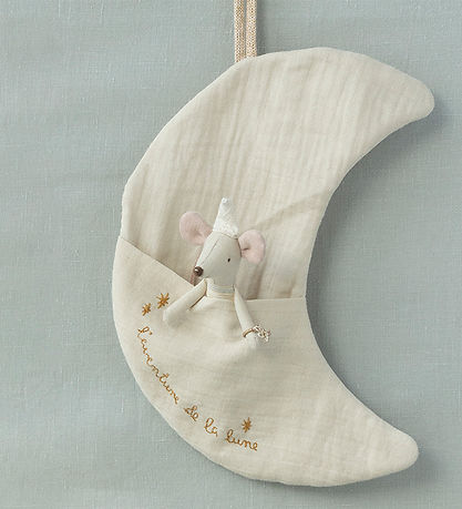 Maileg Decoration - Fabric Moon - L'Aventure De La Lune