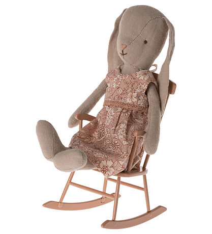 Maileg Miniature rocking chair - Mini - Metal - Dark Powder