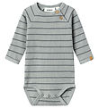 Lil' Atelier Bodysuit L/æ - Rib - NbmKail - Limestone Lil' Atelier Bodysuit L/æ - Rib - NbmKail - Limestone
