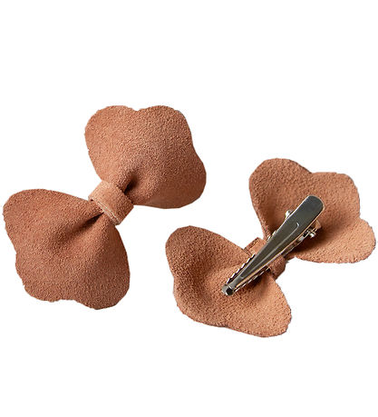 Petit La Busch Hiusrusetit - Bow - 2 kpl - 6x4 cm - Light Vaalea