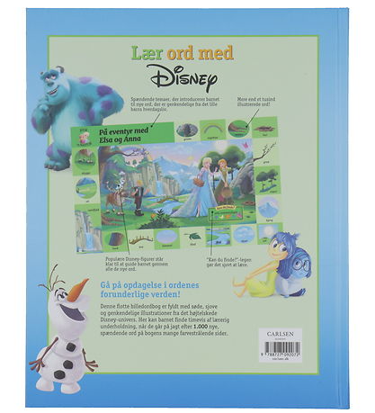 Forlaget Carlsen Book - Learn Words with Disney - My First 1000 