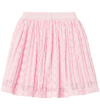 Name It Skirt - Tulle - NmfFetulla - Parfait Pink w. Flowers