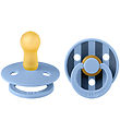 BIBS Colour Spenen - 2-pack - Maat 2 - Rond - Sky Blue/Steel Blu