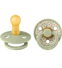 Couleur Tétine BIBS - 2 Pack - Taille 2 - Tour - Jasmine - Sage  Couleur Tétine BIBS - 2 Pack - Taille 2 - Tour - Jasmine - Sage