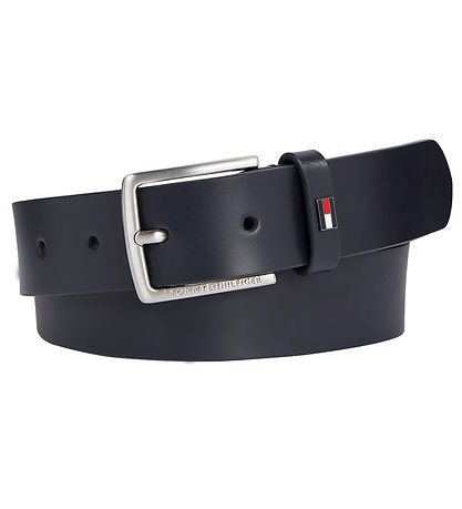 Tommy Hilfiger Bälte - Leather - Space Blue