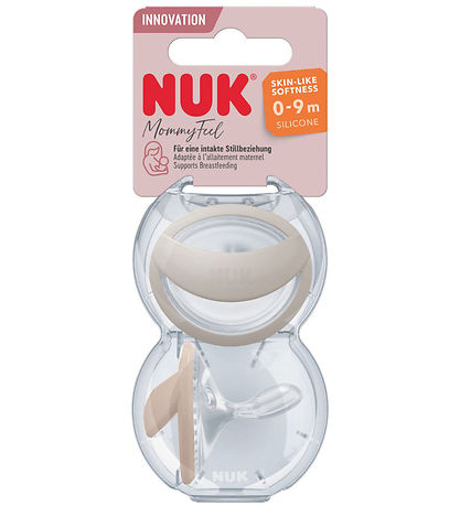 Nuk Spenen - Moedergevoel - 2-pack - Grijs