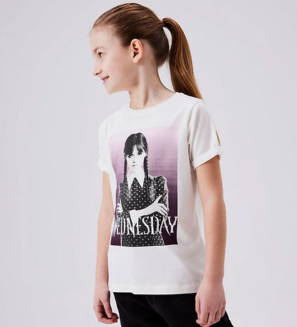 T-Shirt Name It - Noos - NkfJax Wednesday - Jet Flux