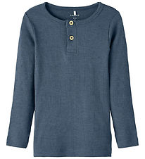 Name It Blouse - Noos - Rib - NmmKab - Bering Sea Name It Blouse - Noos - Rib - NmmKab - Bering Sea
