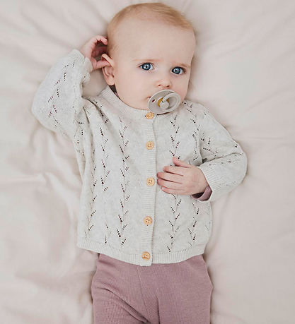 Name It Cardigan - Stickad - Noos - NmfBanni - Peyote Melange