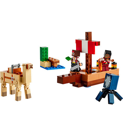 LEGO® Minecraft - På tokt med sjørøverskip 21259 - 166 Deler