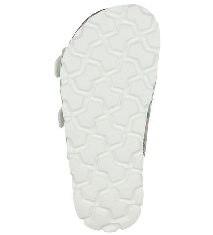 Superfit Sandals - Fussbett slipper - Green w. Print