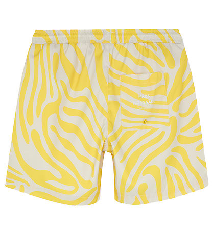 Mads Nørgaard Shorts - Sea Print Sandrino - Lemon Zest/Birch AOP Mads Nørgaard Shorts - Sea Print Sandrino - Lemon Zest/Birch AOP