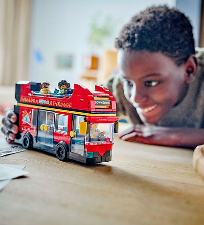 LEGO® City - Red Double-Decker Sightseeing Bus 60407 - 384 Parts