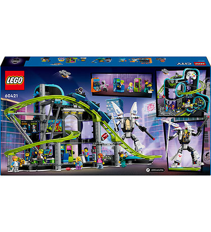 LEGO® City - Robot World Roller-Coaster Park 60421 - 968 Parts
