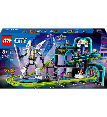 LEGO® City - Robot World Roller-Coaster Park 60421 - 968 Parts LEGO® City - Robot World Roller-Coaster Park 60421 - 968 Parts