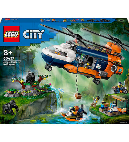 LEGO® City - Jungle Adventure - Helicopter And Expeditionary Bas LEGO® City - Jungle Adventure - Helicopter And Expeditionary Bas