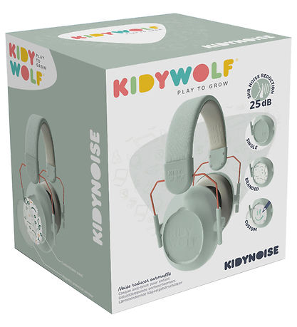 Kidywolf Earmuffs - Kidynoise - Green