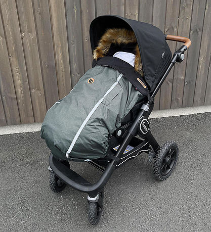 Easygrow Pram Rain Cover And storm cover - Cover Me - Green Fore