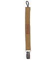 Petit La Busch Pacifier Clip - Cognac Petit La Busch Pacifier Clip - Cognac