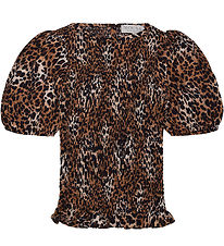 Hound Top - Leopard - Black/Beige/Brown