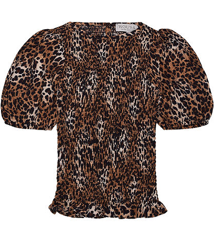 Hound Top - Leopard - Black/Beige/Brown