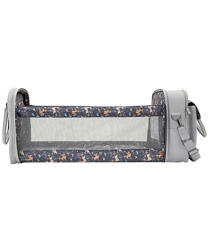 Bizzi Growin Changing Bag/Portable Bed - POD - Whisper Grey