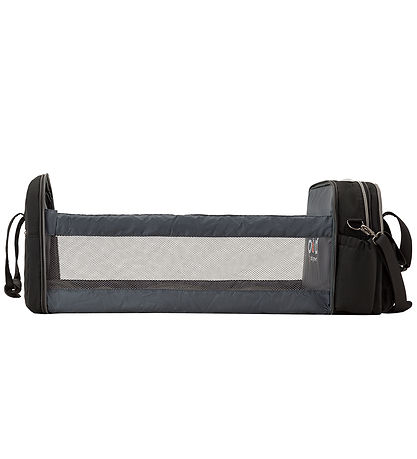 Bizzi Growin Changing Bag/Portable Bed - POD - Chelsea Black