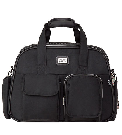 Bizzi Growin Changing Bag/Portable Bed - POD - Chelsea Black