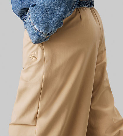 Calvin Klein Hosen - Fallschirm - Pale Khaki