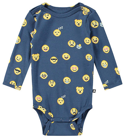 Molo Bodysuit L/æ - Foss - Pixel Smiles