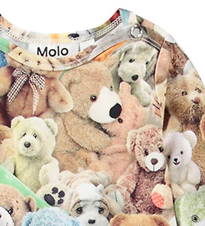 Molo Bodysuit L/æ - Foss - Teddy Friends