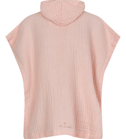 Lille Kanin Handdoek Poncho - Rose Smoke