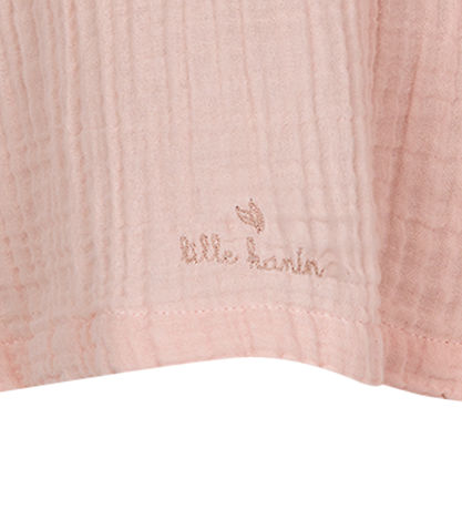 Lille Kanin Handdoek Poncho - Rose Smoke