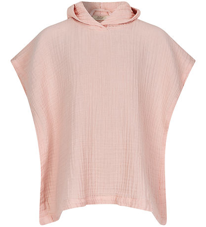 Lille Kanin Handklæða ponsjó - Múslín - Rose Smoke Lille Kanin Handklæða ponsjó - Múslín - Rose Smoke