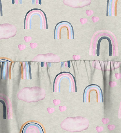 Robe en Molleton Name It - NmfKathy - Mélange de peyotl Robe en Molleton Name It - NmfKathy - Mélange de peyotl