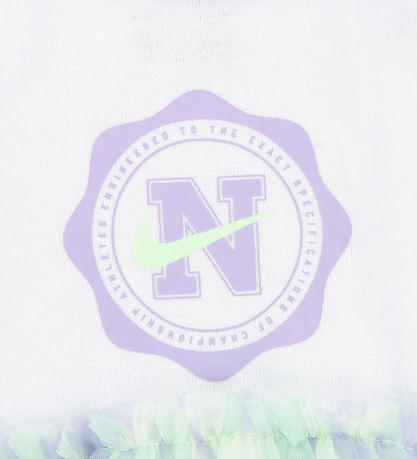 Nike Gift Box - Headband/Bodysuit k/æ - White/Purple/Lime