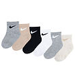 Nike Socken - 6er-Pack - Grau/Schwarz/Weiß/Sand Nike Socken - 6er-Pack - Grau/Schwarz/Weiß/Sand
