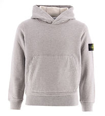 Stone Island Hoodie - Grey Melange
