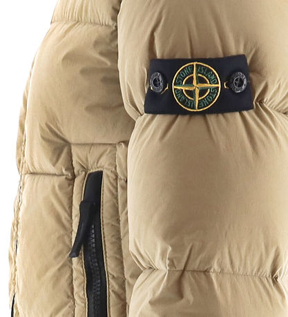 Stone Island Down Jacket - Natural Beige