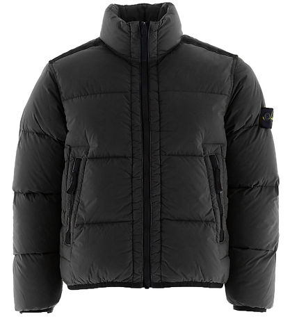 Stone Island Down Jacket - Black