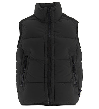 Stone Island Down Vest - Black