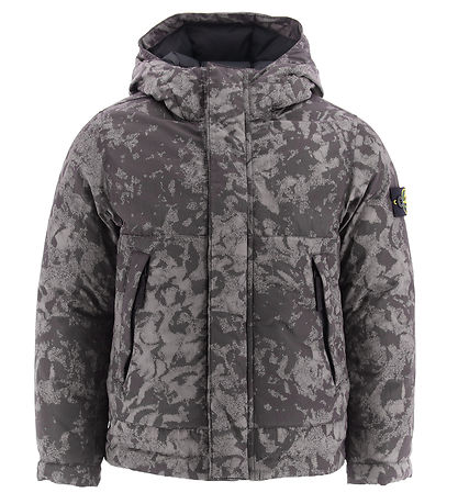 Stone Island Daunenjacke - Schwarz