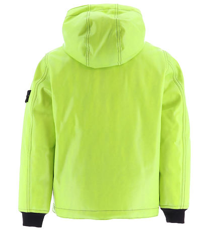 Stone Island Dunjakke m. PU - Fargeendring - Lemon/Navy