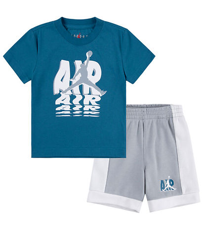 Ensemble de Shorts Jordan - Shorts/T-Shirt - Gris loup Ensemble de Shorts Jordan - Shorts/T-Shirt - Gris loup